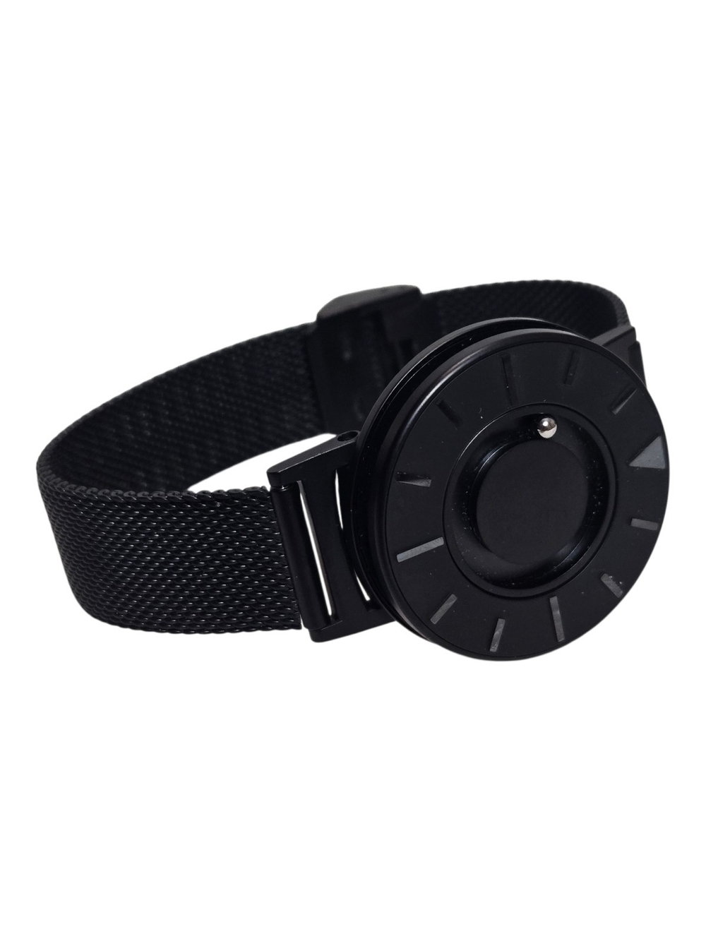 EONE Bradley Minimalist Black Mesh Tactile Watch – Needs Battery